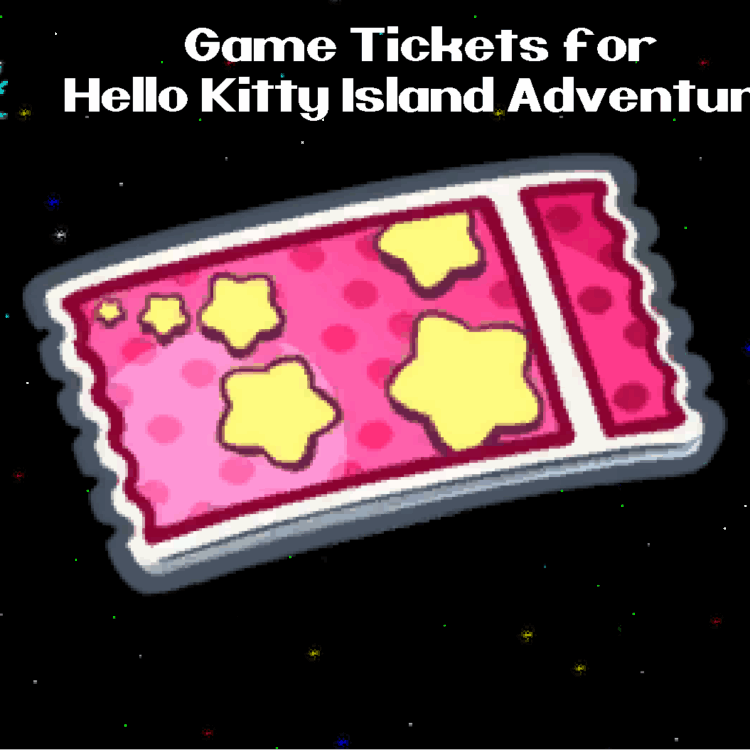Game Tickets for Hello Kitty Island Adventure