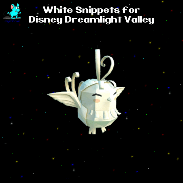 42 Stacks of White Snippets Bundle - The Storybook Vale DLC Items Bundle for Disney Dreamlight Valley