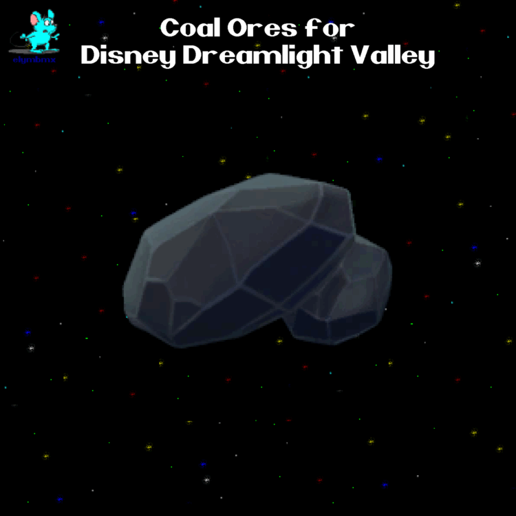 42 Stacks of 99 Coal Ores for Disney Dreamlight Valley