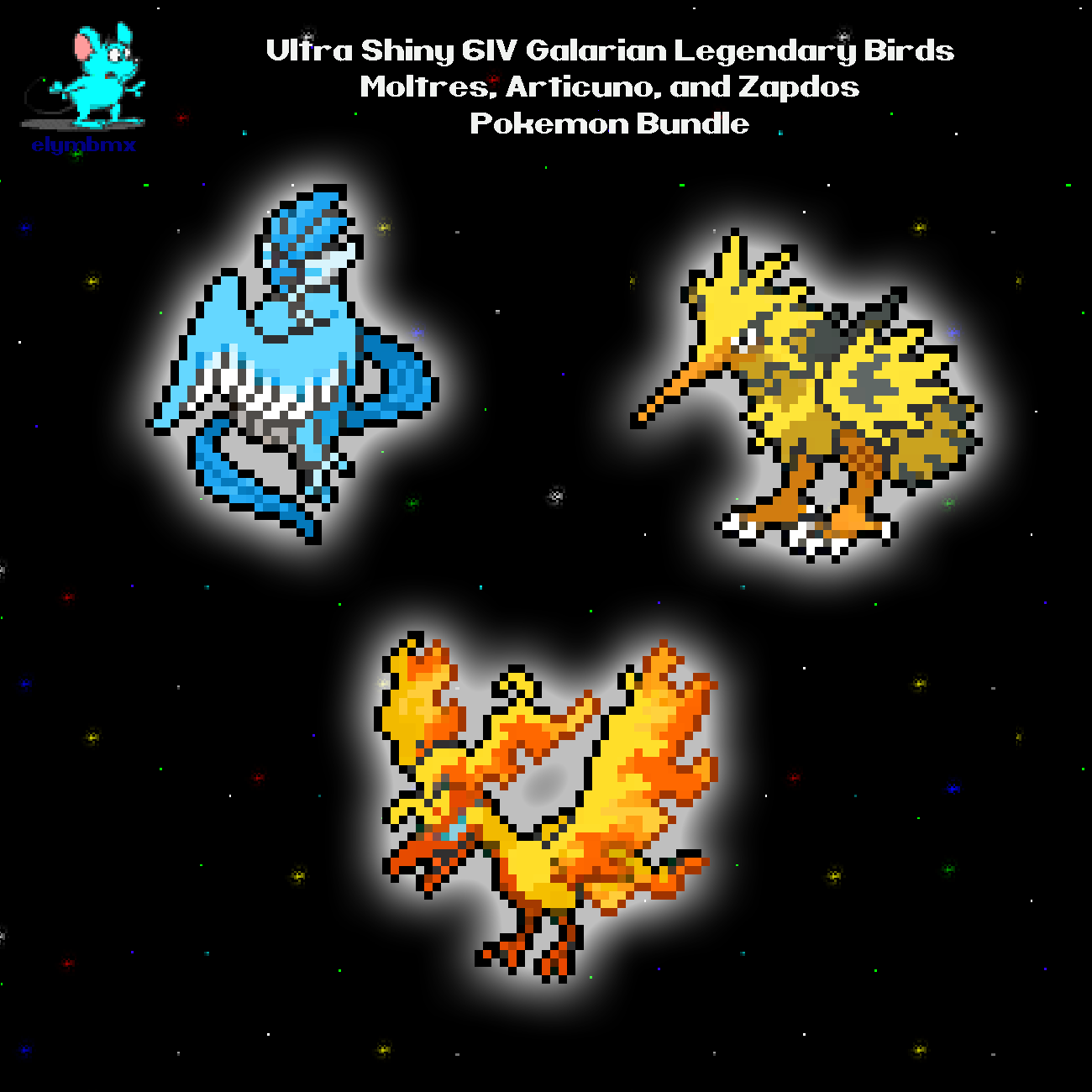 Shiny Moltres 6IV // Pokemon Brilliant Diamond & Shining Pearl 