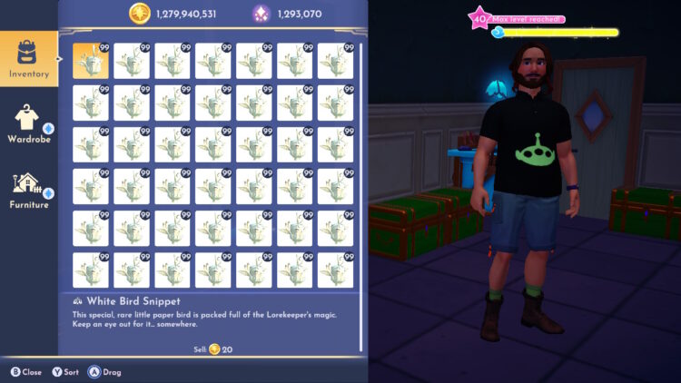 42 Stacks of White Snippets Bundle - The Storybook Vale DLC Items Bundle for Disney Dreamlight Valley - Image 2